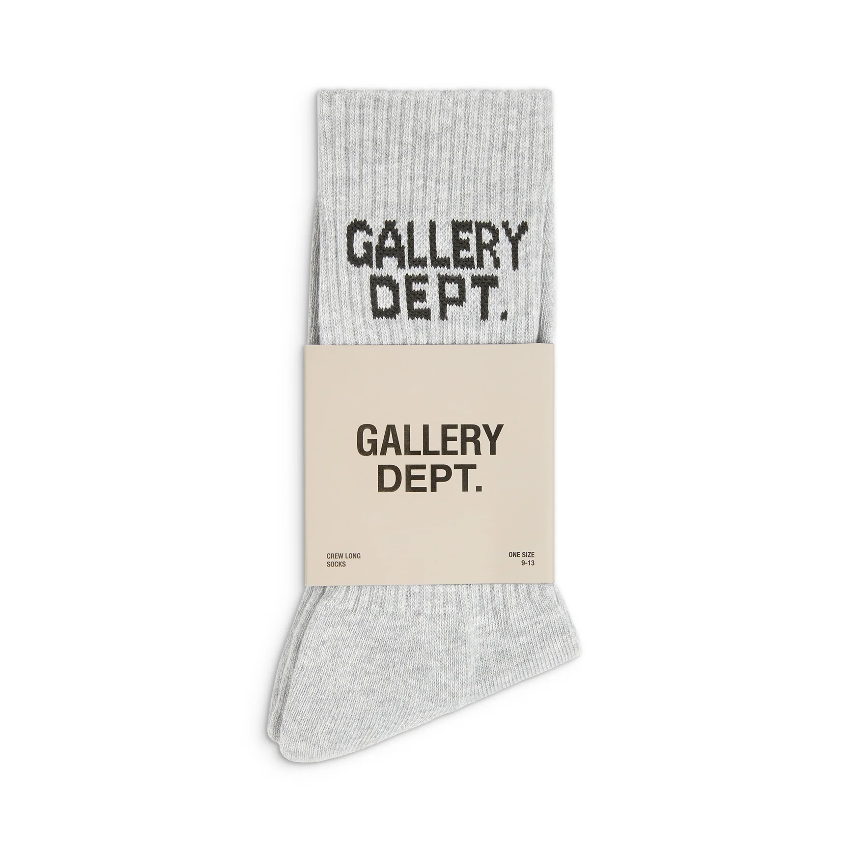 CLEAN HEATHER GREY SOCKS - Image 2