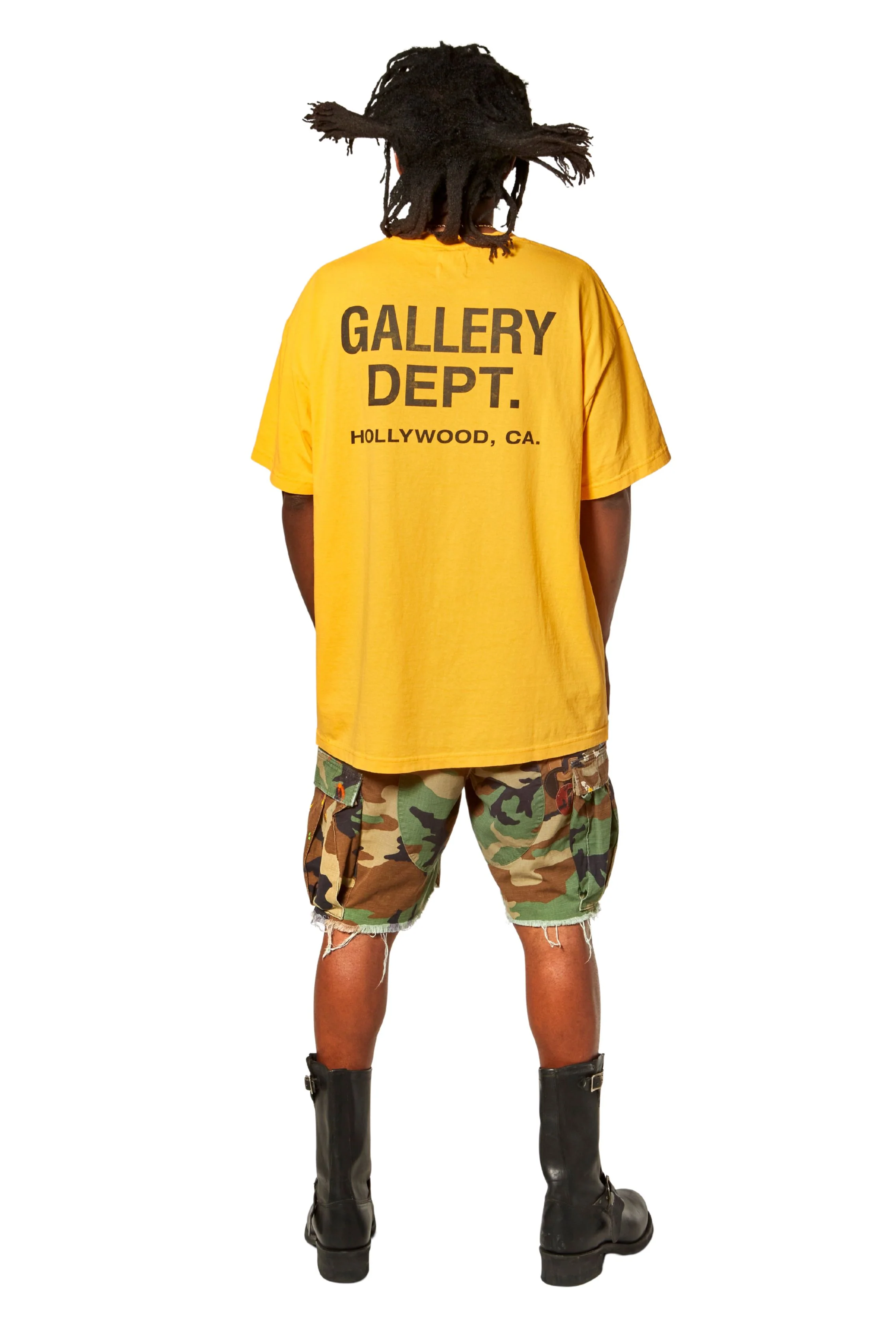 G PATCH WOODLAND CAMO CARGO SHORTS - Image 6