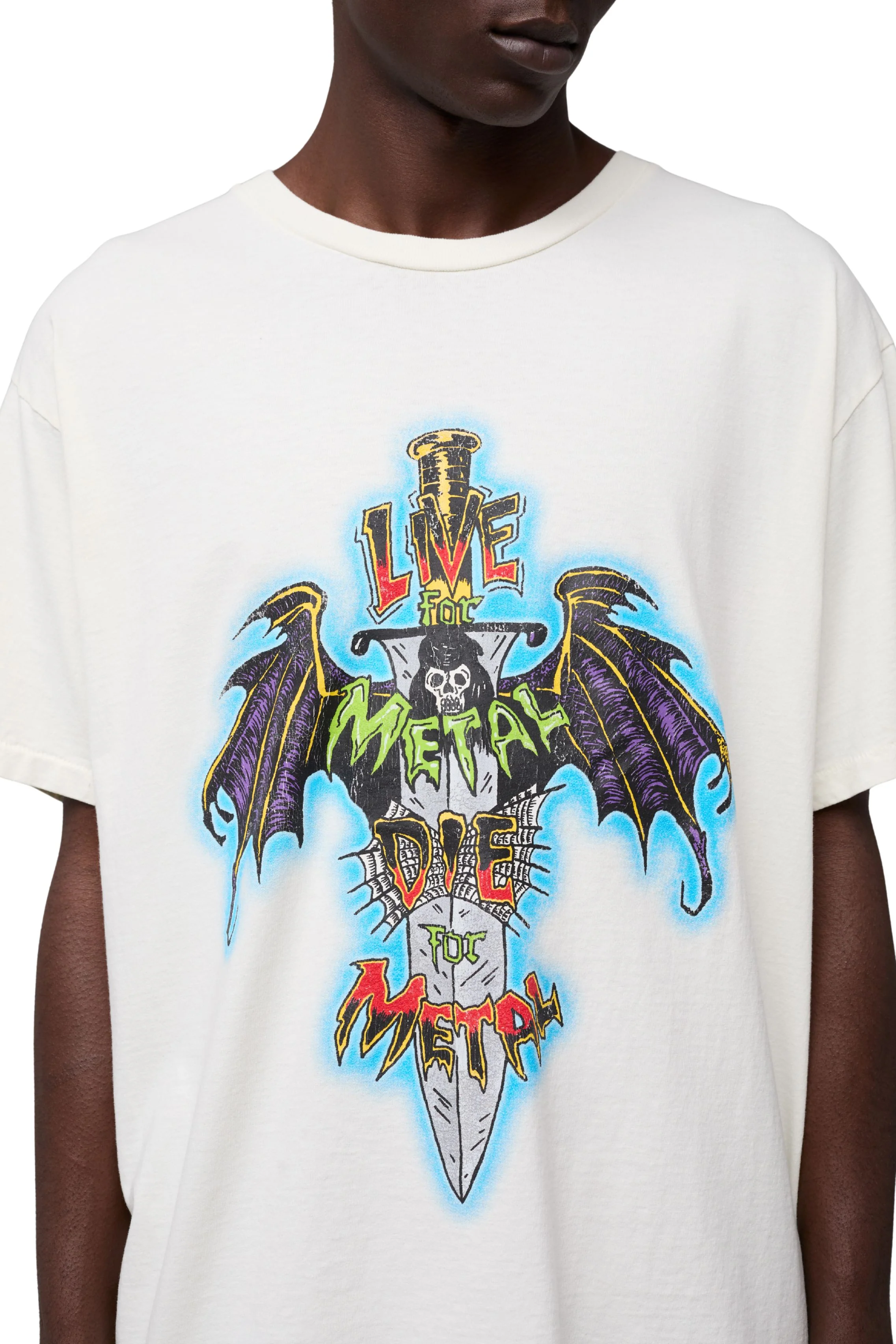 LIVE FOR METAL TEE - Image 5