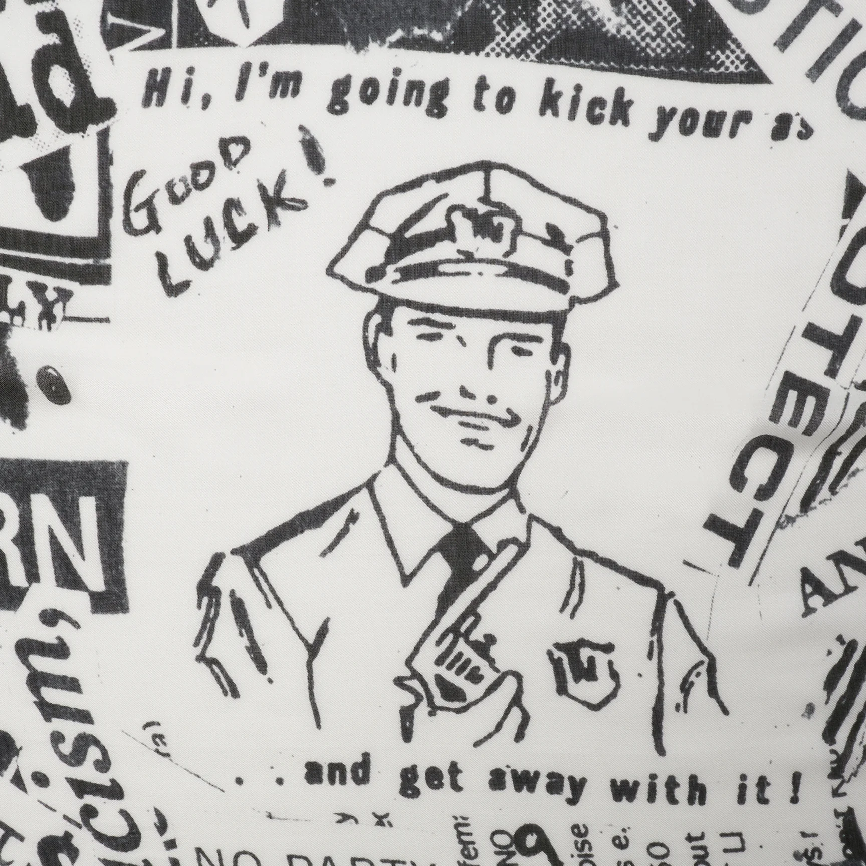 OVERSIZED GOOD LUCK SCARF - Image 2