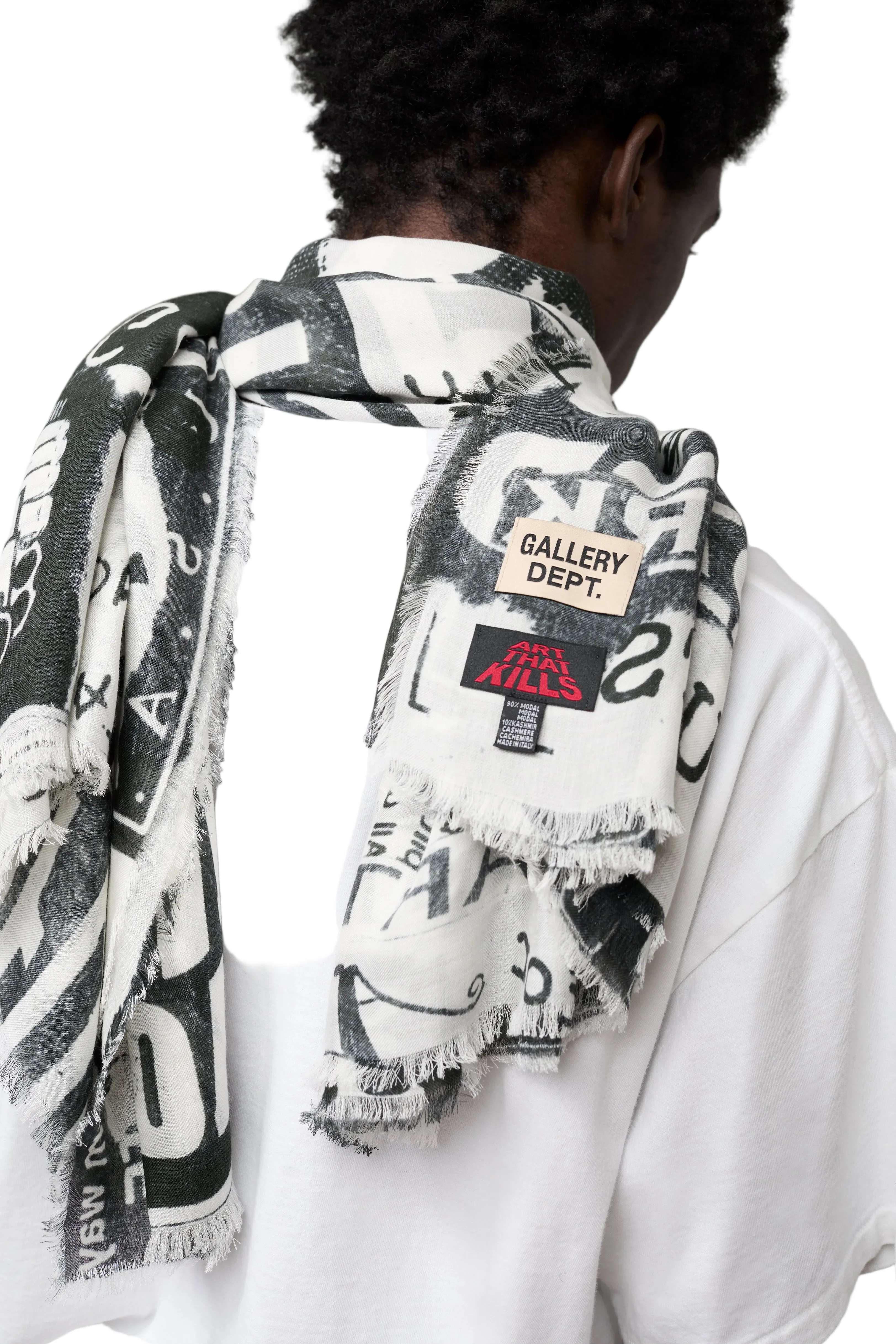 OVERSIZED GOOD LUCK SCARF - Image 5