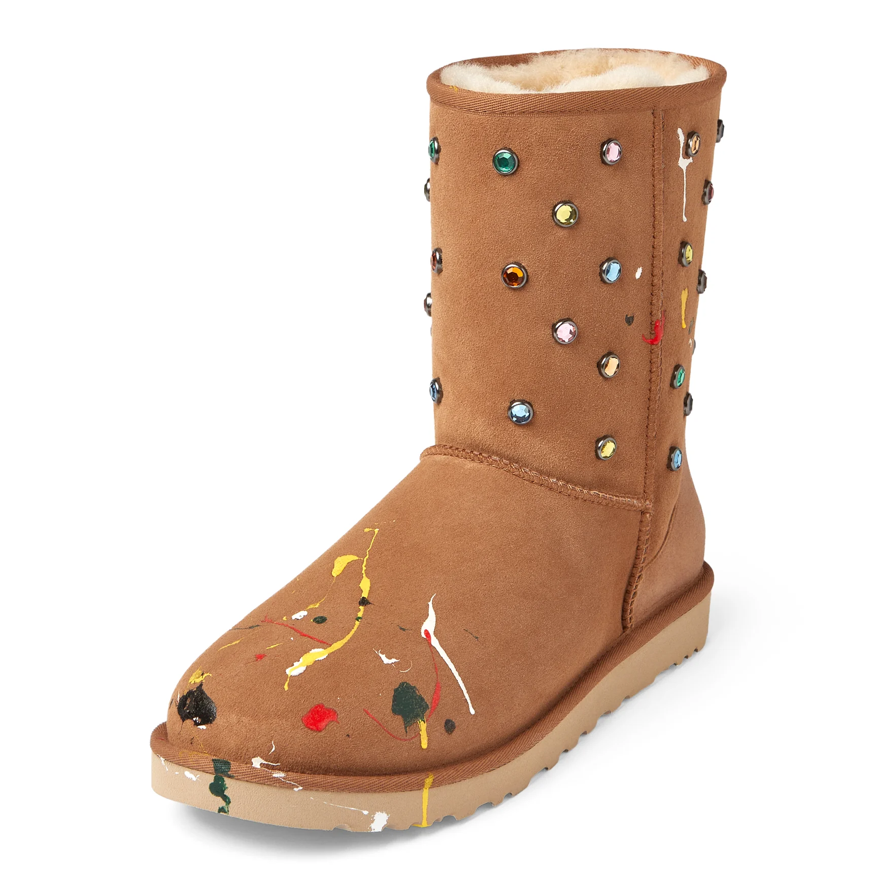 UGG GALLERY DEPT CLASSIC SHORT CHESTNUT SUEDE - Image 6